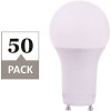 Simply Conserve 75-Watt Equivalent A19 Dimmable LED Light Bulb with GU24 Base, 4000K Cool White, 50-pack