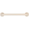 Ponte Giulio USA 12 in. Contractor Antimicrobial Vinyl Coated Grab Bar in White