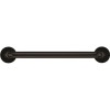 Ponte Giulio USA 32 in. Contractor Antimicrobial Vinyl Coated Grab Bar in Black