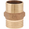 Matco-Norca 1-1/4 in. Lead Free Brass Insert Coupling