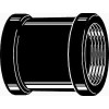 WARD MFG. WARD MANUFACTURING MALLEABLE REDUCING COUPLING, BLACK, 1X1/2 IN.