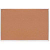 Sparco 36 in. x 48 in. Bulletin Board with Warp Resistant Surface and Brown (1-Each)