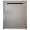 120 Series Aluminum Recess-Mounted Mail Collection Box