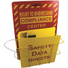 IMPACT 21.25 in. SDS Deluxe Right to Know Center with Binder