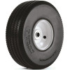 Martin Wheel 10 in. Flat Free Hand Truck Wheel 2-1/4 in. x 5/8 in. Offset Hub