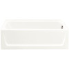 STERLING Ensemble 5 ft. Right Drain Rectangular Alcove Bathtub in White