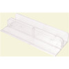 Prime-Line Shower Door International Bottom Guide, Fits 1/2 in. Panels (2-pack)