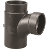 NIBCO 2 in. ABS DWV Spigot x Hub x Hub Sanitary Street Tee