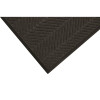 M+A Matting WaterHog Eco Elite Classic Black Smoke 45 in. x 70 in. Universal Cleated Backing Indoor / Outdoor Mat