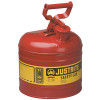 JUSTRITE MFG SFTY CAN 2 GAL RED