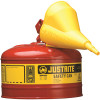 JUSTRITE MFG SFTY CAN 2.5 GAL RED W/FUNL