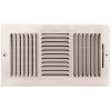 TruAire 12 in. x 6 in. 3-Way Steel Wall/Ceiling Register TruAire 12 in. x 6 in. 3-Way Steel Wall/Ceiling Register