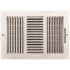 TruAire 12 in. x 8 in. 3-Way Steel Wall/Ceiling Register TruAire 12 in. x 8 in. 3-Way Steel Wall/Ceiling Register