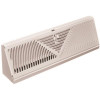 TruAire 15 in. White Baseboard Supply Diffuser