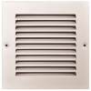 TruAire 6 in. x 6 in. White Stamped Return Air Grille