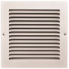 TruAire 8 in. x 8 in. White Stamped Return Air Grille