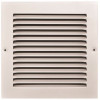 TruAire 8 in. x 8 in. White Stamped Return Air Grille TruAire 8 in. x 8 in. White Stamped Return Air Grille