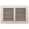 TruAire 10 in. x 6 in. White Stamped Return Air Grille TruAire 10 in. x 6 in. White Stamped Return Air Grille