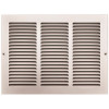 TruAire 14 in. x 10 in. White Stamped Return Air Grille