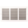 TruAire 16 in. x 8 in. White Stamped Return Air Grille