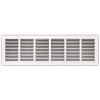 TruAire 30 in. x 8 in. White Stamped Return Air Grille