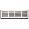 TruAire 14 in. x 6 in. White 1/3 in. Fin Spaced Return Air Grille