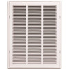 TruAire 16 in. x 25 in. White Stamped Return Air Filter Grille with Removable Face