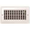 TruAire 8 in. x 4 in. Adjustable 1 Way Wall/Ceiling Register TruAire 8 in. x 4 in. Adjustable 1 Way Wall/Ceiling Register