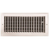 TruAire 14 in. x 6 in. Adjustable 1 Way Wall/Ceiling Register