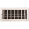 TruAire 14 in. x 6 in. Adjustable 1 Way Wall/Ceiling Register TruAire 14 in. x 6 in. Adjustable 1 Way Wall/Ceiling Register