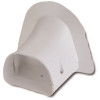 RectorSeal 3-1/2 in. Soffit Inlet White