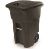 Toter 64 Gal. Black Bear-Tight Wheeled Trash Can