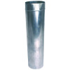 Master Flow 6 in. x 24 in. 26 Gauge Round Metal Duct Pipe