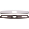 Premier 3-Hole Deck Plate in Chrome