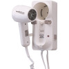 ProVersa 1600-Watt Wall Mount Hair Dryer in White