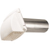 Everbilt Wide Mouth Dryer Vent Hood in White