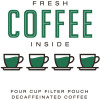 Decaf Individually Wrapped 4-Cup Filter Pod Fresh Coffee Inside (200 per Case)