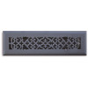 TruAire 4 in. x 12 in. Ornamental Scroll Design in Matte Black