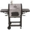 Dyna-Glo Heavy-Duty Compact Charcoal Grill in Black and Stainless Steel