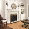 Pleasant Hearth Carrington Small Glass Fireplace Doors