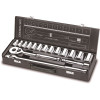Channellock 1/2 in. 6-Point Metric Socket Set