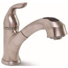 Premier Waterfront Single-Handle Pull-Out Sprayer Kitchen Faucet in Brushed Nickel