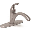 Premier Waterfront Single-Handle Standard Kitchen Faucet in Brushed Nickel Premier Waterfront Single-Handle Standard Kitchen Faucet in Brushed Nickel