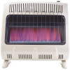 HEATSTAR 30000 BTU Vent-Free Blue Flame Natural Gas Heater with Thermostat and Blower