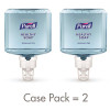 PURELL Healthcare HEALTHY SOAP Ultra Mild Foam, EcoLogo Certified, 1200 mL Refill for ES8 Dispenser (2-Pack Per Case)