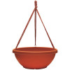 Southern Patio ROLLED RIM HB, TERRACOTTA