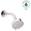 KOHLER Awaken 3-Spray 3.6 in. Single Wall Mount Fixed Rain Shower Head in Polished Chrome