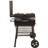 Dyna-Glo Signature Heavy-Duty Compact Barrel Charcoal Grill in Black