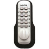 M210 White Single Cylinder Mechanical Keypad Deadbolt