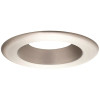 EnviroLite 4 in. Decorative Brushed Nickel Trim Ring for LED Recessed Light with Trim Ring